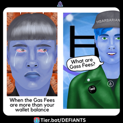 HBAR NFT Collection DEFIANTS - Meme Collection